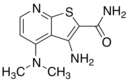 3-amino-4-(dimethylamino)thieno[2,3-b]pyridine-2-carboxamide