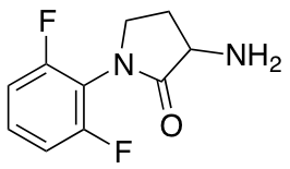 3-amino-1-(2,6-difluorophenyl)pyrrolidin-2-one