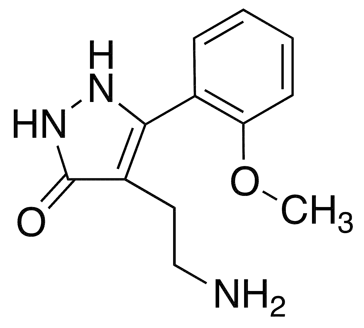 4-(2-Aminoethyl)-5-(2-methoxyphenyl)-1,2-dihydro-3h-pyrazol-3-one