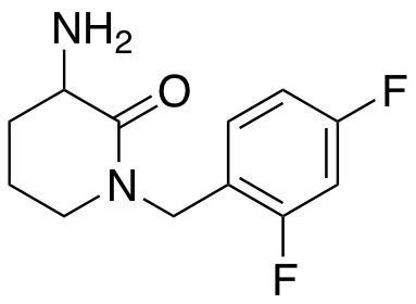 3-amino-1-[(2,4-difluorophenyl)methyl]piperidin-2-one