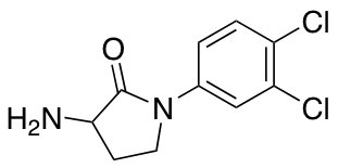 3-amino-1-(3,4-dichlorophenyl)pyrrolidin-2-one