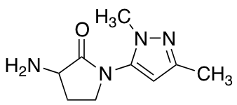 3-amino-1-(1,3-dimethyl-1H-pyrazol-5-yl)pyrrolidin-2-one
