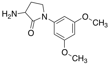 3-amino-1-(3,5-dimethoxyphenyl)pyrrolidin-2-one