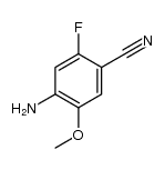 4-Amino-2-fluoro-5-methoxybenzonitrile