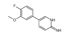 2-Amino-5-(4-fluoro-3-methoxyphenyl)pyridine