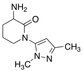 3-amino-1-(1,3-dimethyl-1H-pyrazol-5-yl)piperidin-2-one