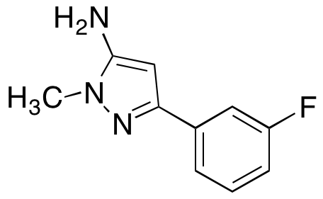 5-Amino-3-(3-fluorophenyl)-1-methylpyrazole