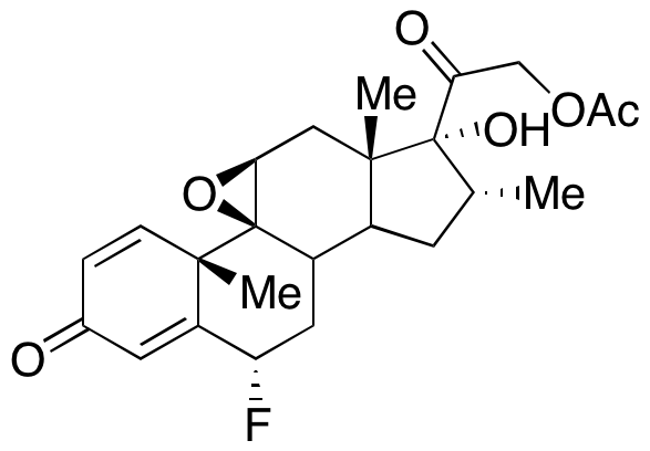 (6α,9β,11β,16α)-21-(Acetyloxy)-9,11-epoxy-6-fluoro-17-hydroxy-16-methylpregna-1,4-diene-3,20-dione