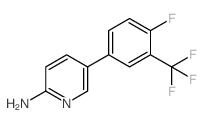 2-Amino-5-[4-fluoro-3-(trifluoromethyl)phenyl]pyridine