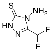 4-amino-5-(difluoromethyl)-4H-1,2,4-triazole-3-thiol