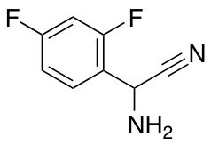 2-amino-2-(2,4-difluorophenyl)acetonitrile