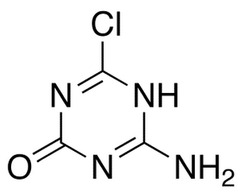 2-Amino-4-hydroxy-6-chloro-s-triazine