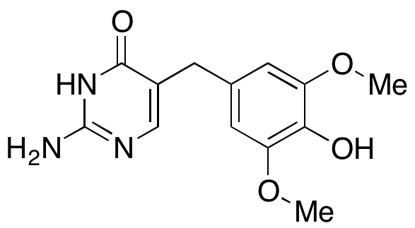 2-Amino-5-(4-hydroxy-3,5-dimethoxybenzyl)pyrimidin-4(3H)-one