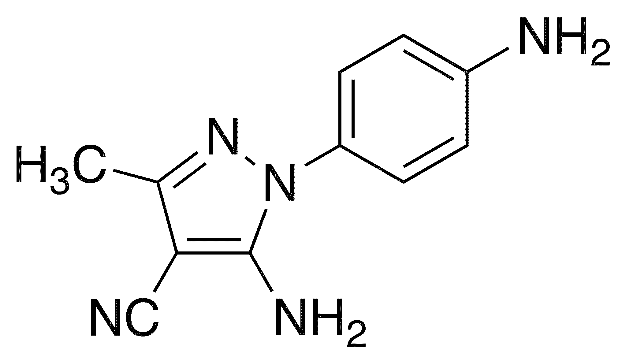 5-Amino-1-(4-Aminophenyl)-3-methylpyrazole-4-carbonitrile