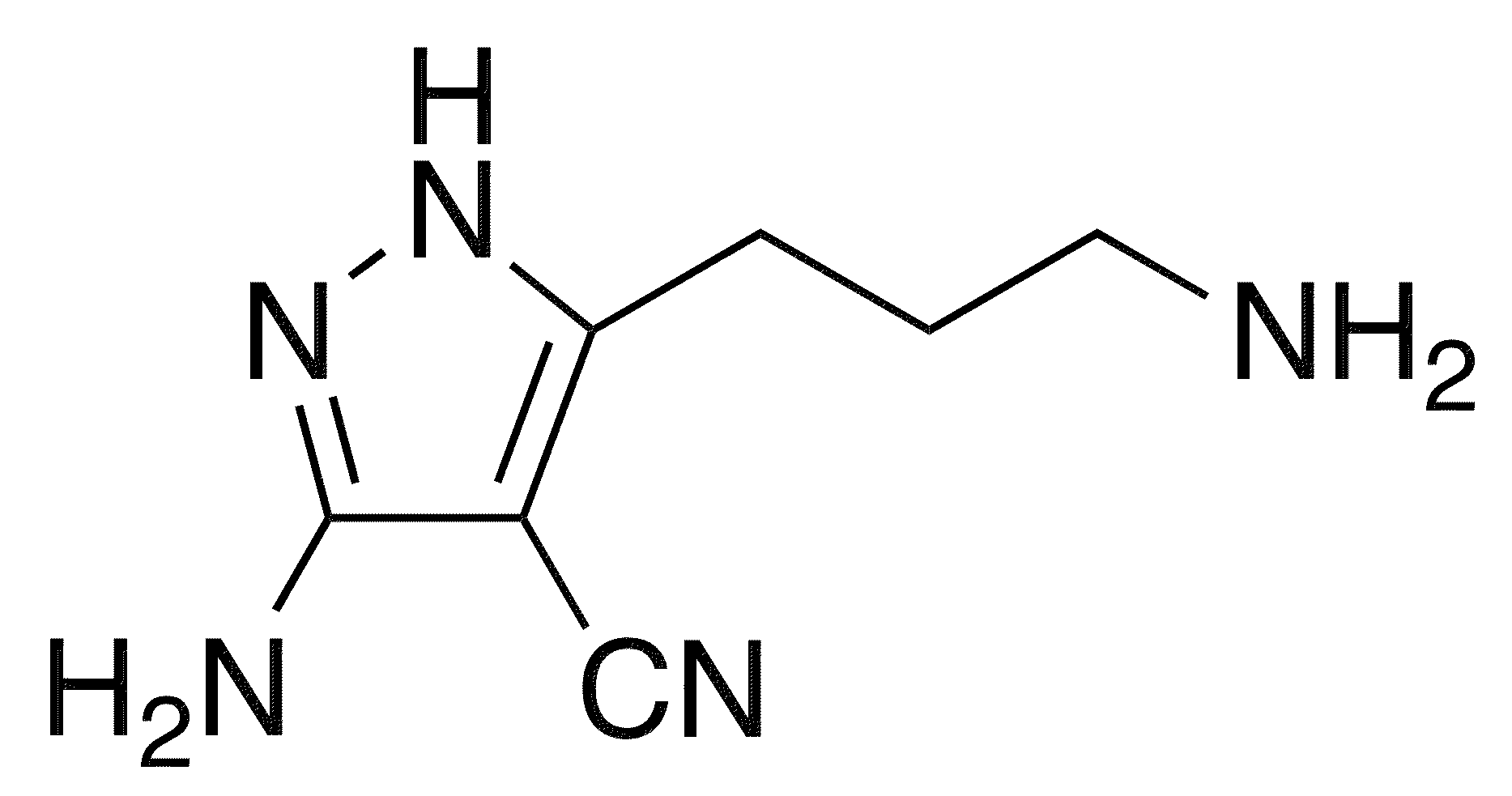 5-Amino-3-(3-aminopropyl)-1H-pyrazole-4-carbonitrile