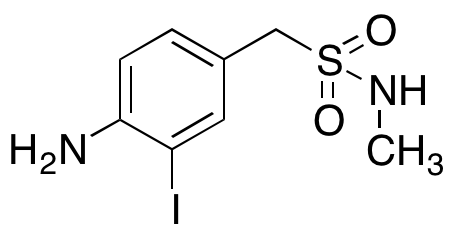 4-Amino-3-iodo-N-methylbenzenemethanesulfonamide