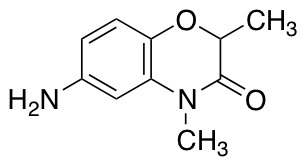 6-amino-2,4-dimethyl-2H-1,4-benzoxazin-3(4H)-one