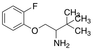 1-(2-amino-3,3-dimethylbutoxy)-2-fluorobenzene