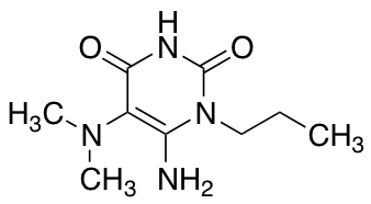 6-amino-5-(dimethylamino)-1-propyl-1,2,3,4-tetrahydropyrimidine-2,4-dione