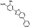 3’-Amino-4’-methoxy-phenyl-2-(p-phenyl)-benzoxazole