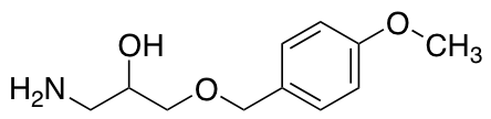 1-Amino-3-[(4-methoxyphenyl)methoxy]propan-2-ol