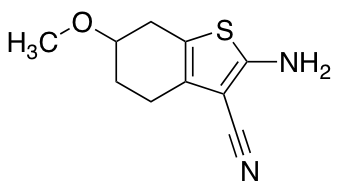 2-amino-6-methoxy-4,5,6,7-tetrahydro-1-benzothiophene-3-carbonitrile