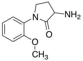 3-amino-1-(2-methoxyphenyl)pyrrolidin-2-one