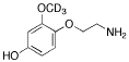 4-(2-Aminoethoxy)-3-methoxyphenol-d3