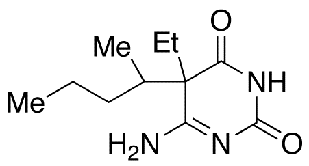 6-Amino-5-ethyl-5-(1-methylbutyl)-2,4(3H,5H)-pyrimidinedione