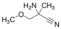 2-amino-3-methoxy-2-methylpropanenitrile