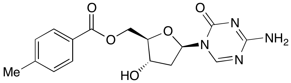 4-Amino-1-[2-deoxy-5-O-(4-methylbenzoyl)-β-D-erythro-pentofuranosyl]-1,3,5-triazin-2(1H)-one