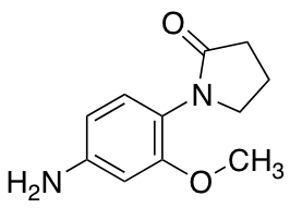 1-(4-amino-2-methoxyphenyl)pyrrolidin-2-one