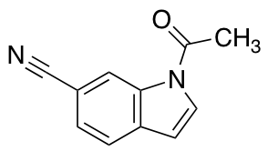 1-Acetyl-1H-indole-6-carbonitrile
