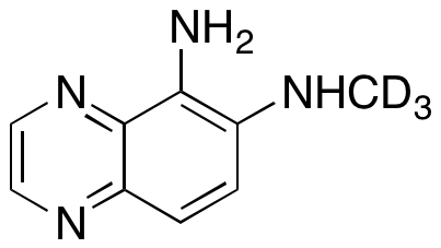 5-Amino-6-methylaminoquinoxaline-d3