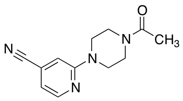 2-(4-Acetylpiperazin-1-yl)pyridine-4-carbonitrile