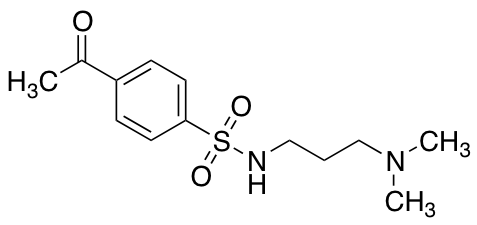 4-Acetyl-N-[3-(dimethylamino)propyl]benzene-1-sulfonamide