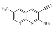 2-Amino-6-methyl-1,8-naphthyridine-3-carbonitrile