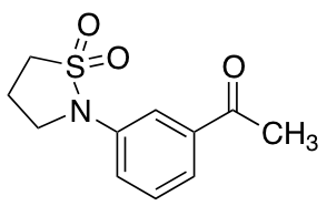 2-(3-Acetylphenyl)-1,2-thiazolidine-1,1-dione