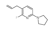 3-Allyl-2-fluoro-6-(pyrrolidin-1-yl)pyridine