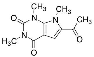 6-Acetyl-1,3,7-trimethyl-1H,2H,3H,4H,7H-pyrrolo[2,3-d]pyrimidine-2,4-dione