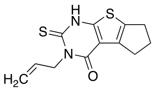 3-Allyl-2-mercapto-3,5,6,7-tetrahydro-4H-cyclopenta[4,5]thieno[2,3-d]pyrimidin-4-one