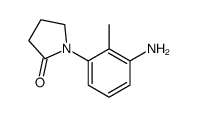 1-(3-amino-2-methylphenyl)pyrrolidin-2-one