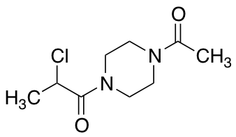 1-(4-Acetylpiperazin-1-yl)-2-chloropropan-1-one