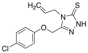 4-Allyl-5-[(4-chlorophenoxy)methyl]-4H-1,2,4-triazole-3-thiol