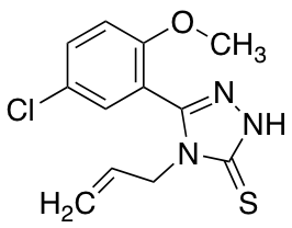 4-Allyl-5-(5-chloro-2-methoxyphenyl)-4H-1,2,4-triazole-3-thiol