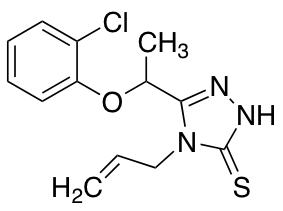 4-Allyl-5-[1-(2-chlorophenoxy)ethyl]-4H-1,2,4-triazole-3-thiol