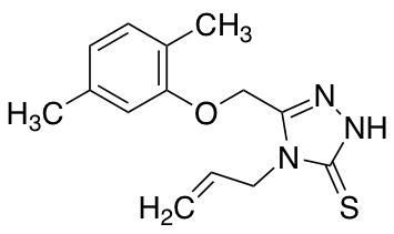 4-Allyl-5-[(2,5-dimethylphenoxy)methyl]-4H-1,2,4-triazole-3-thiol