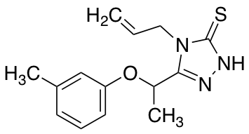 4-Allyl-5-[1-(3-methylphenoxy)ethyl]-4H-1,2,4-triazole-3-thiol