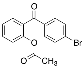 2-Acetoxy-4’-bromobenzophenone