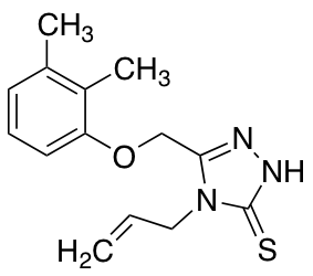 4-Allyl-5-[(2,3-dimethylphenoxy)methyl]-4H-1,2,4-triazole-3-thiol